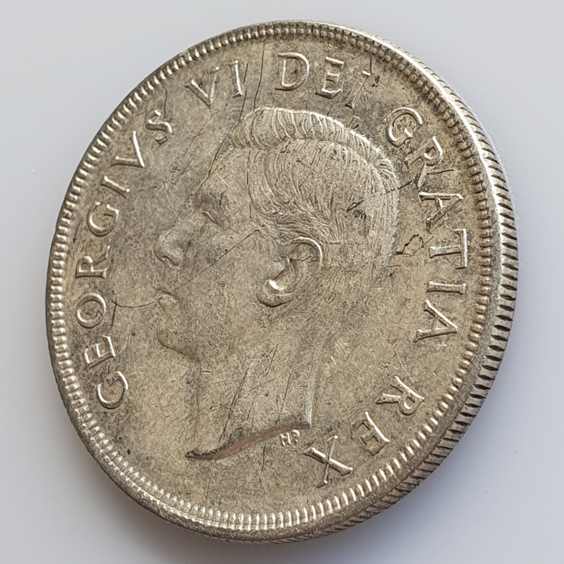  Kanada 1 Dollar, 1950 König George VI. (1937 - 1952) Silber Münze 18,66 g fein ERHALTUNG   
