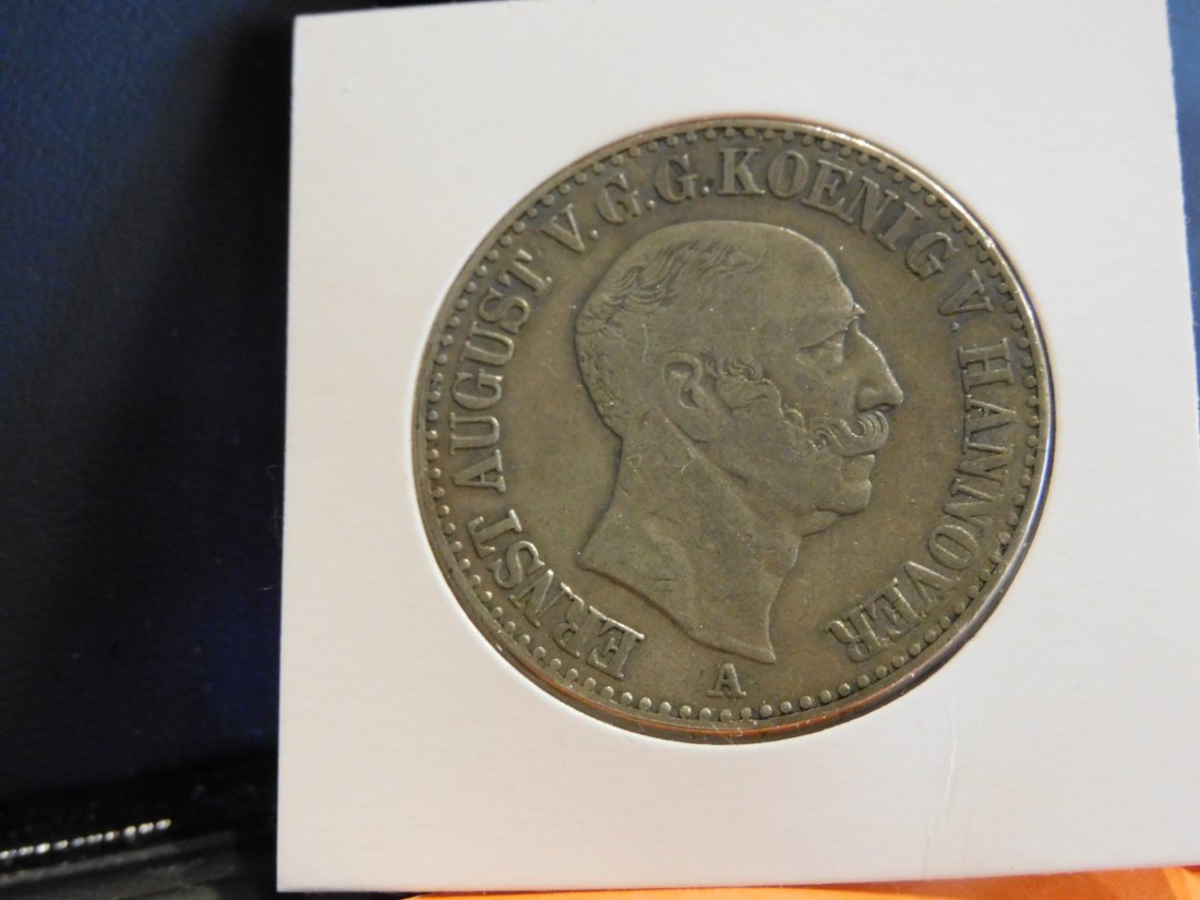  GERMANY 1 THALER 1847 HANNOVER.GRADE-PLEASE SEE PHOTOS.   