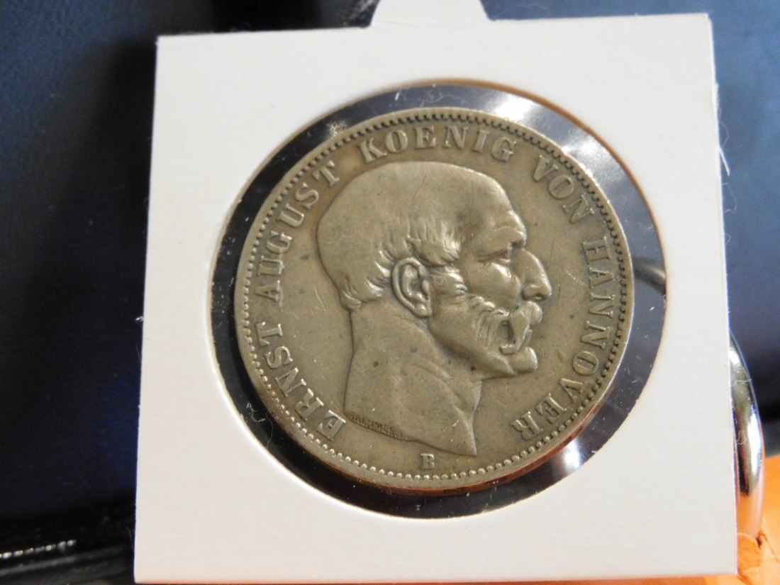  GERMANY 1 THALER 1851 HANNOVER.GRADE-PLEASE SEE PHOTOS.   