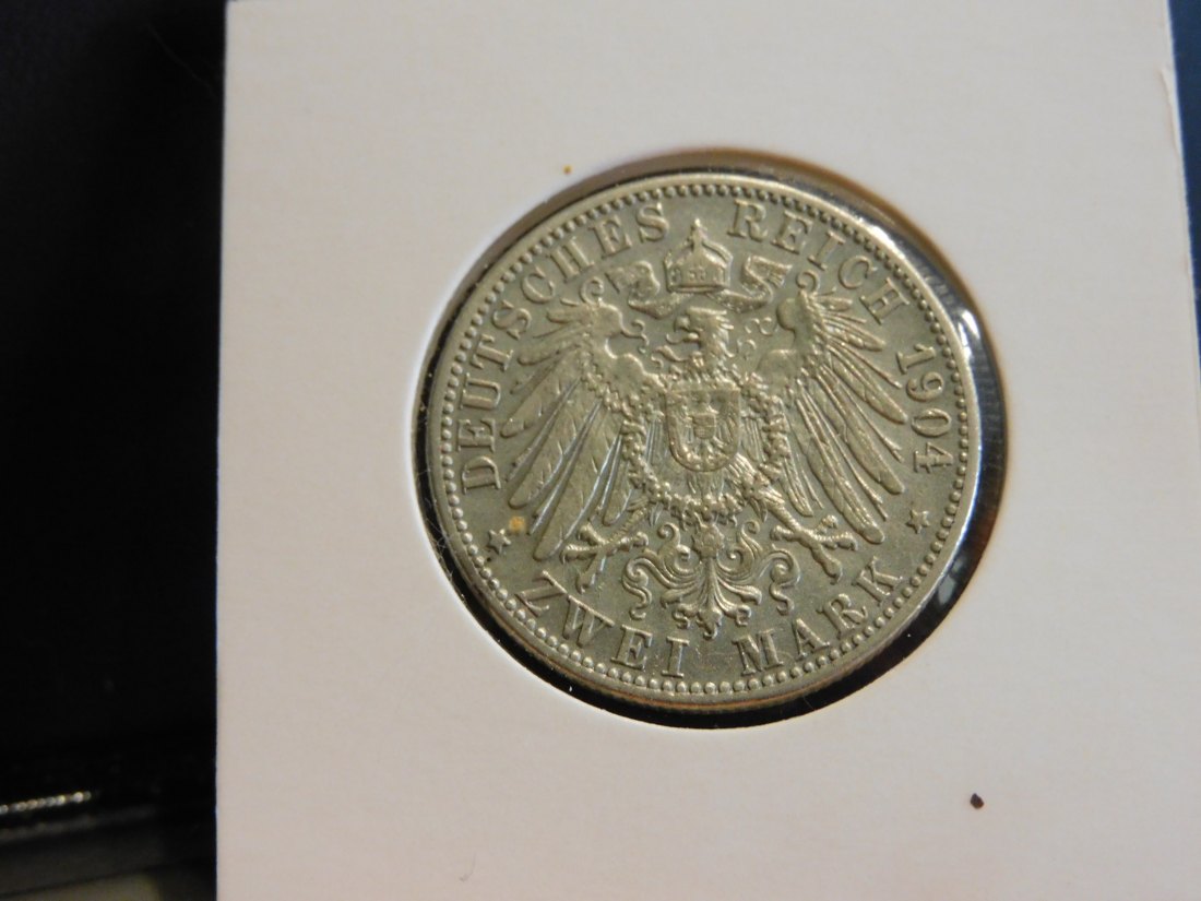  GERMANY 2 MARK 1904 BADEN.GRADE-PLEASE SEE PHOTOS.   