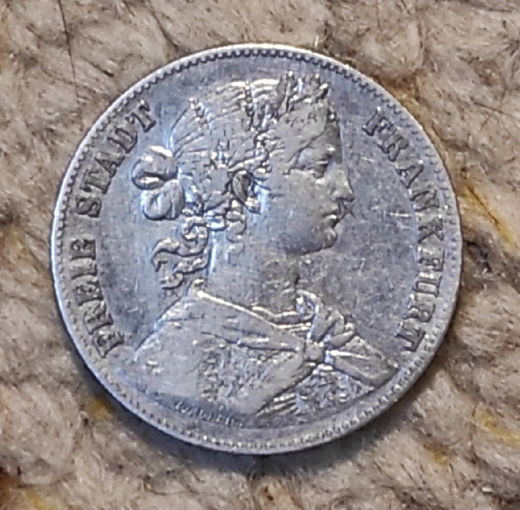  Frankfurt 1 Vereinsthaler 1860   