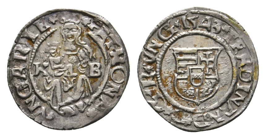  Ausland; Ungarn; Kleinmünze 1543   