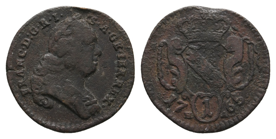  Ausland; Österreich; Kleinmünze 1765   