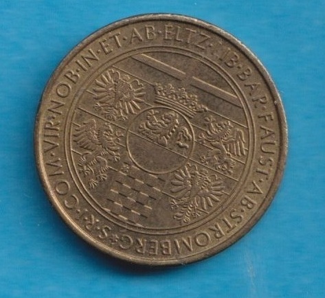  Rheinland Pfalz Medaille Wertmarke Burg Elz   