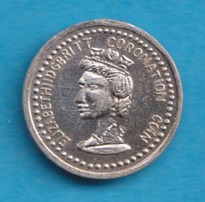  Medaille Medlat Elizabeth II 1953   