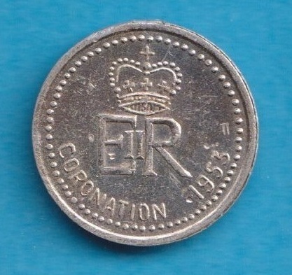  Medaille Medlat Elizabeth II 1953   