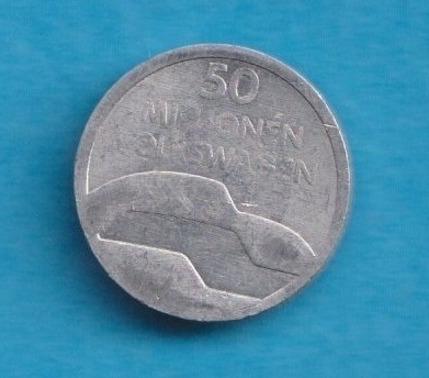  VW 50 Millonen Volkswagen Medaille/Token   