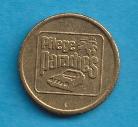  1 Pflege Paradies Medaille/Token   