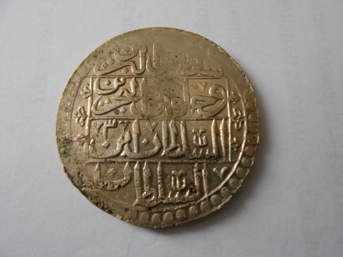  Osmanisches Reich, Sultan Selim III. (1789 – 1807,) Silbermünze 2½ Kuruş 1789   