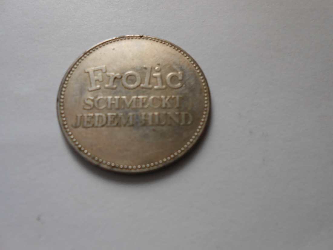  #MED3 Medaille Marke  Frolic Bernhardiner   