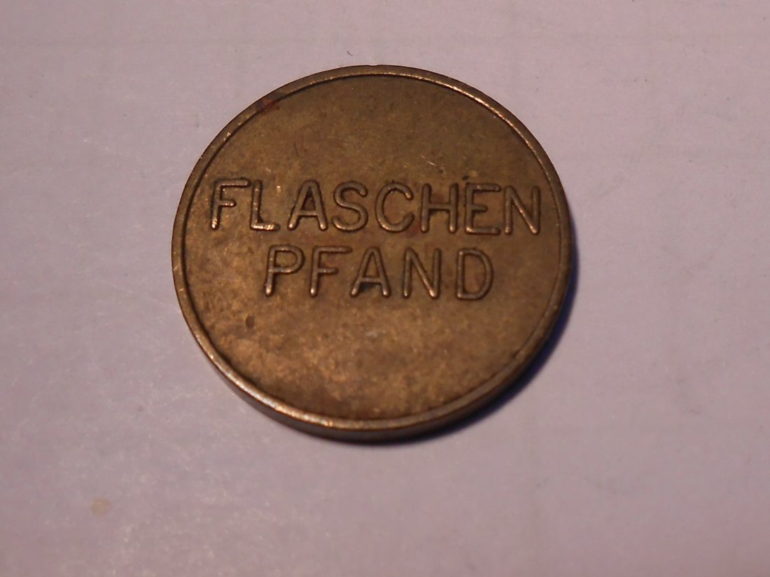  #MED10  Wertmarke Flaschenpfand Autounion   