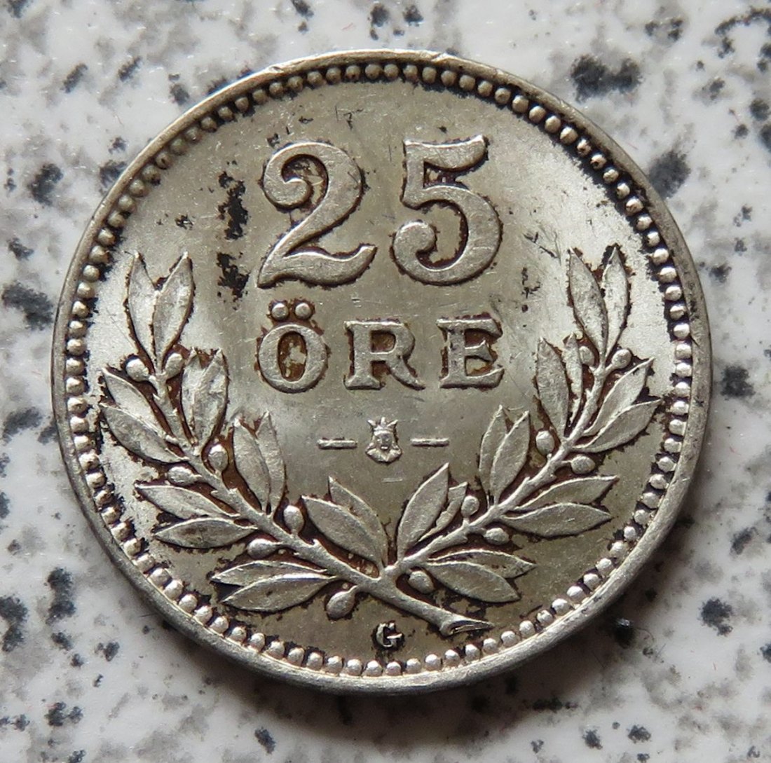  Schweden 25 Öre 1936   