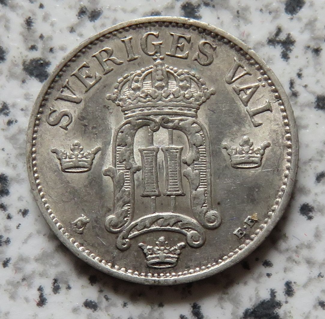  Schweden 10 Öre 1907   