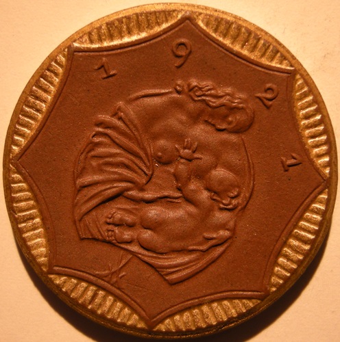  Sachsen Freistaat 20 Mark 1921 Böttger Steingut   