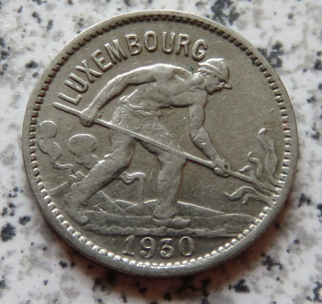  Luxemburg 50 Centimes 1930   