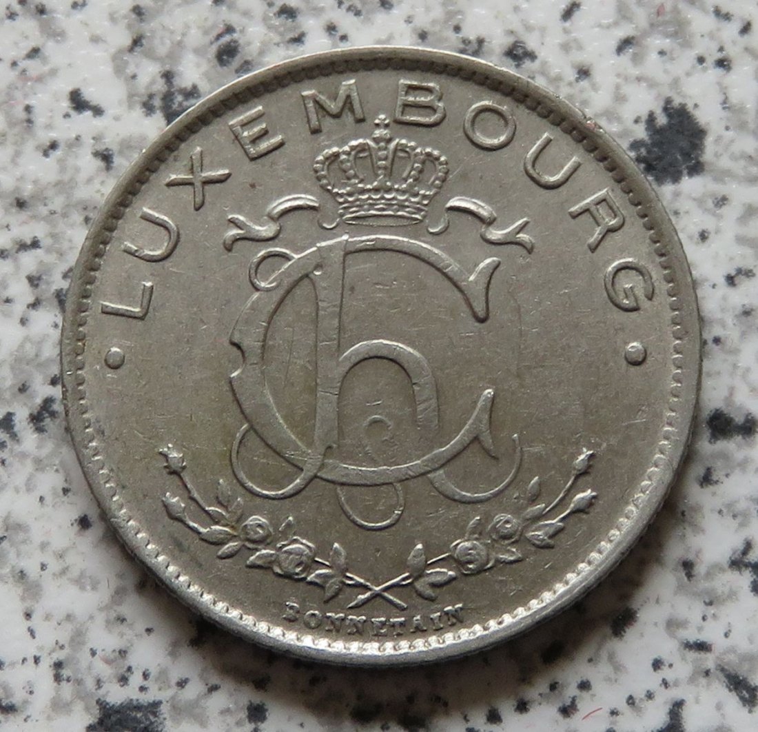  Luxemburg 1 Franc 1928   