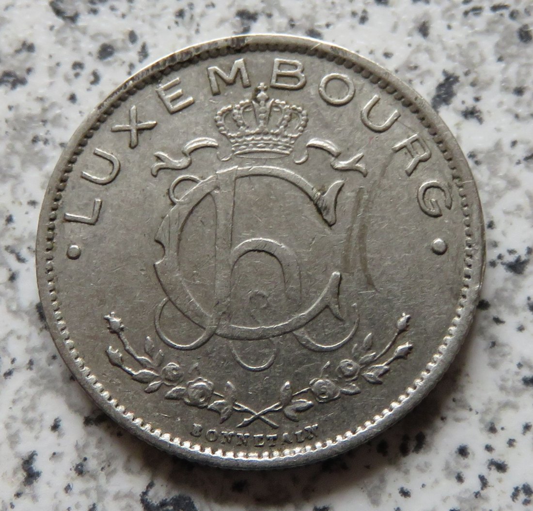  Luxemburg 1 Franc 1928   