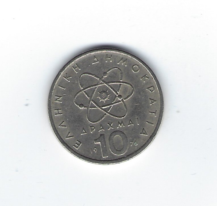  Griechenland 10 Drachmai 1976   