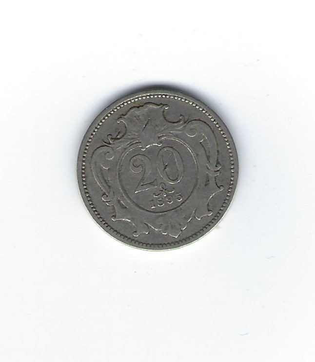  Österreich 20 Heller 1895   