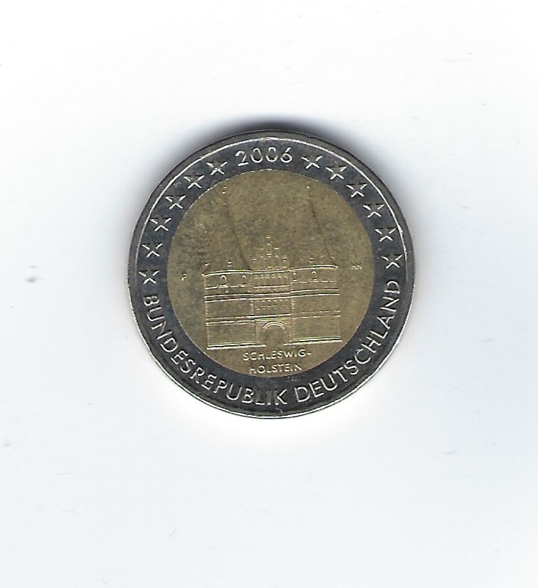  Deutschland 2 Euro 2006 F Schleswig Holstein   