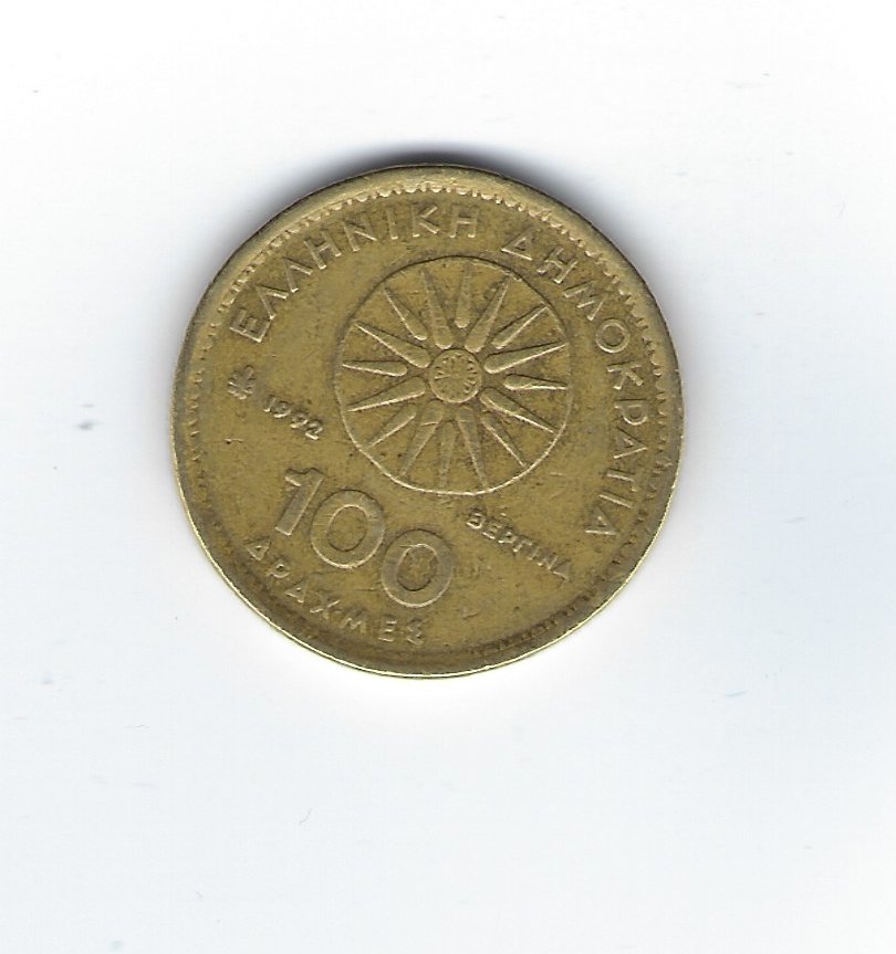  Griechenland 100 Drachmen 1992   