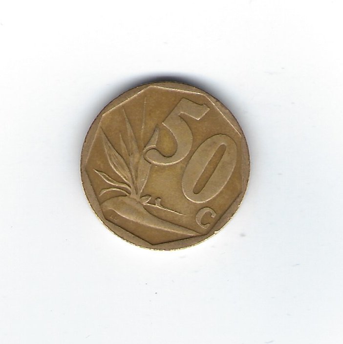  Südafrika 50 Cents 2008   
