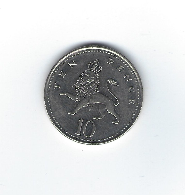  Großbritannien 10 Pence 1996   