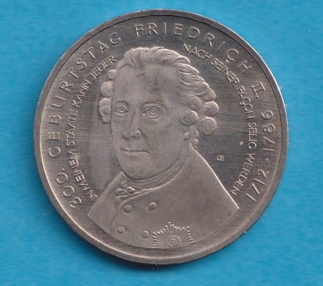  Deutschland 10 Euro 2012 300. Geburtstag Friedrich II.   