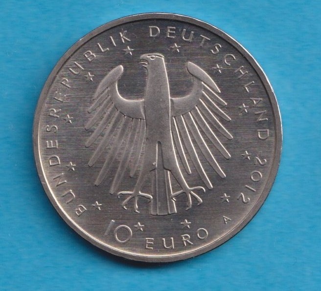  Deutschland 10 Euro 2012 300. Geburtstag Friedrich II.   