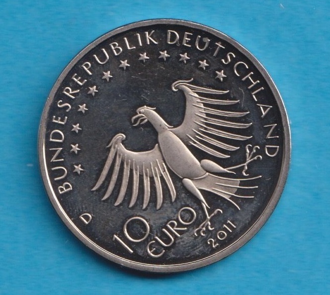  Deutschland 10 Euro 2011 500 Jahre Till Eulenspiegel   