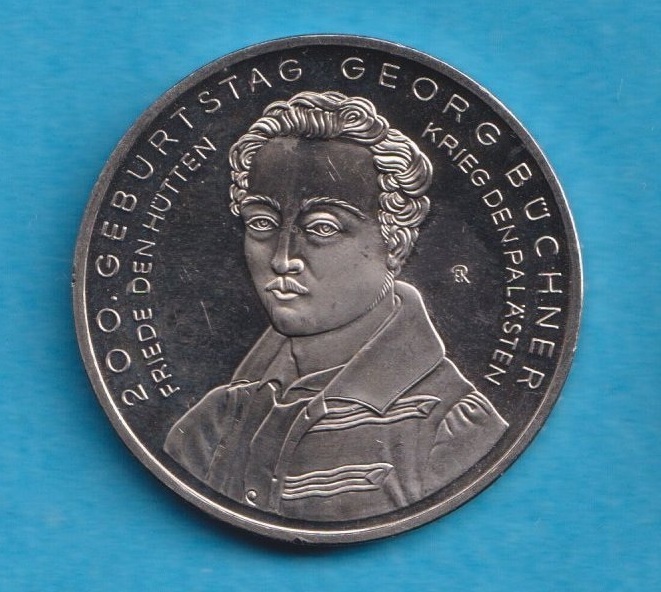  Deutschland 10 Euro 2013 200 Geburtstag Georg Büchner   