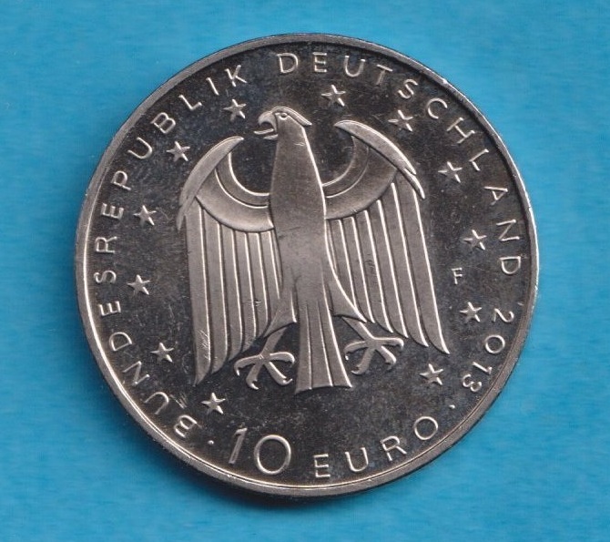  Deutschland 10 Euro 2013 200 Geburtstag Georg Büchner   