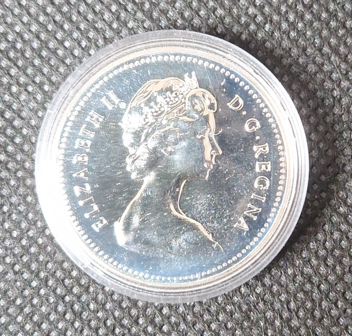 Canada Silber Gedenkmünze, 1 Dollar 1979 Segelschiff Griffon, Feingewicht 11,6 Gramm   