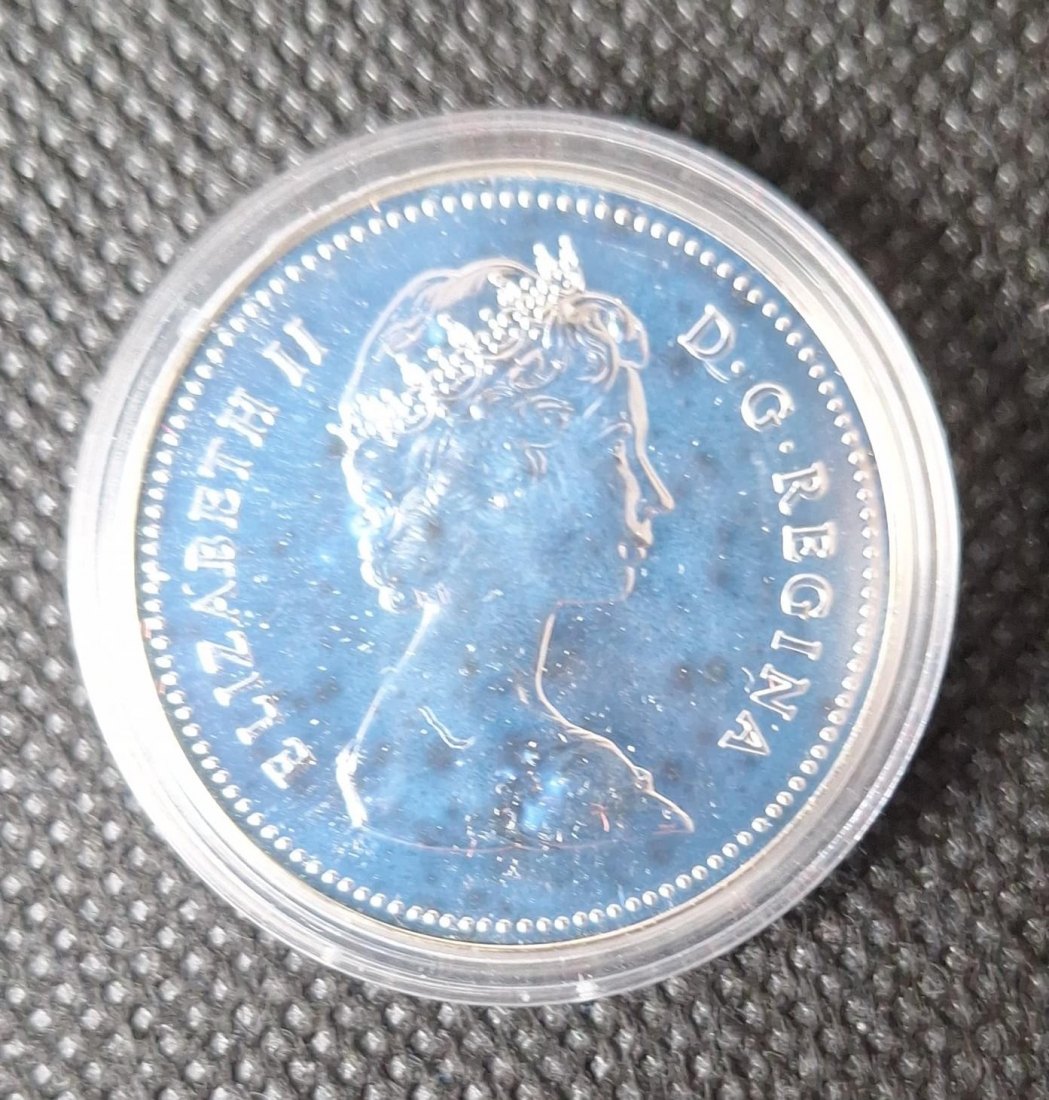  Canada Silber Gedenkmünze, 1 Dollar 1980 Eisbär (Arctic Territories), Feingewicht 11,6 Gramm Silber   
