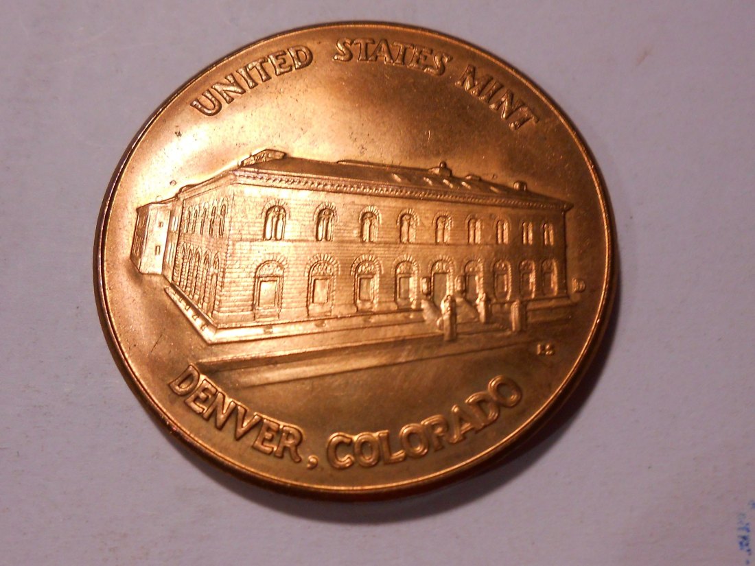  #MED26 Token USA, Denver Mint THE DEPARTMENT OF THE TREASURY 1789   