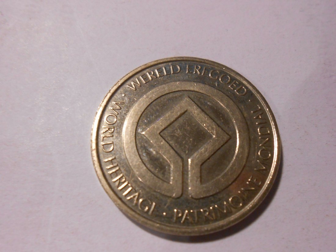  #MED27 Medaille Belgien World Heritage 2008   