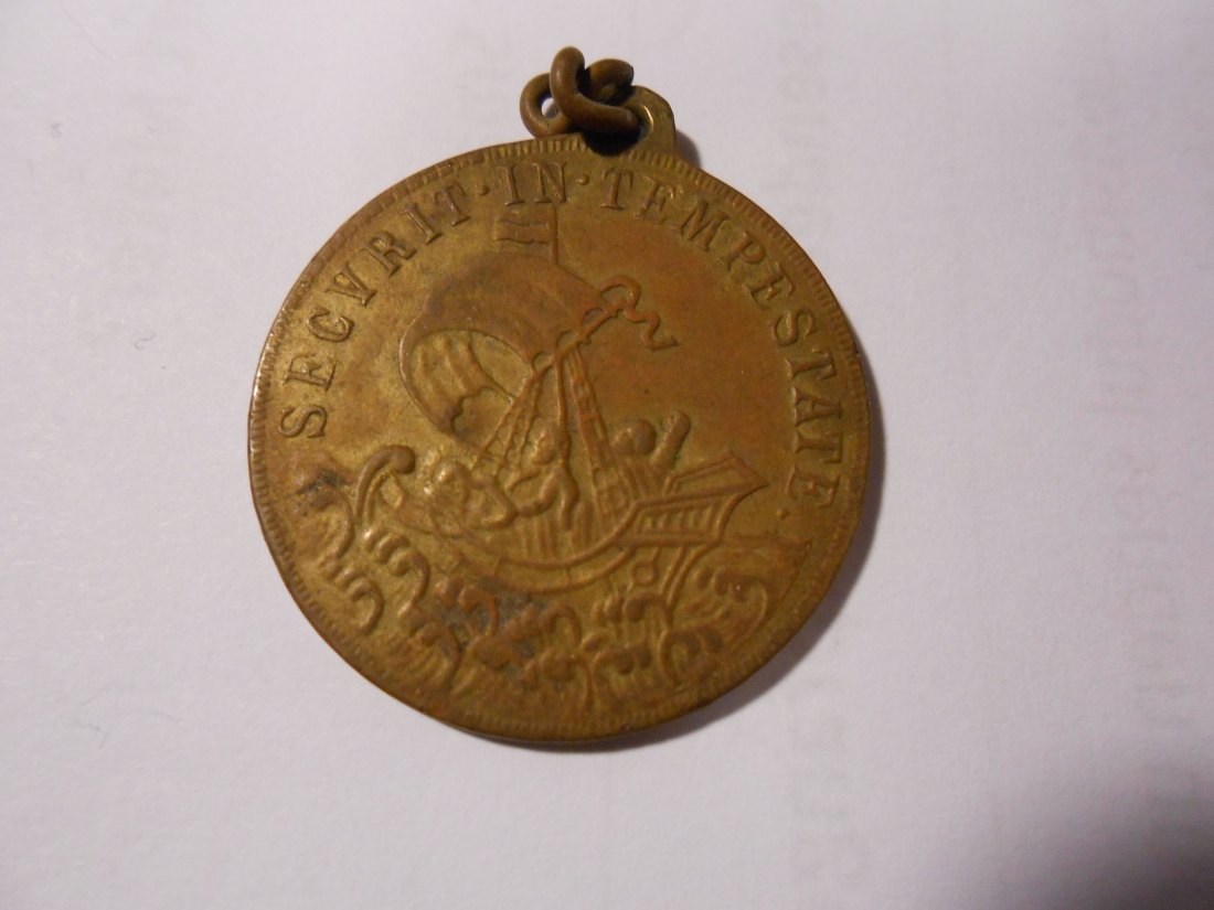  #MED31 Token, IN TEMPESTATE SECVRIT /S GEORGIVS · EQVITVM · PATRONVS   