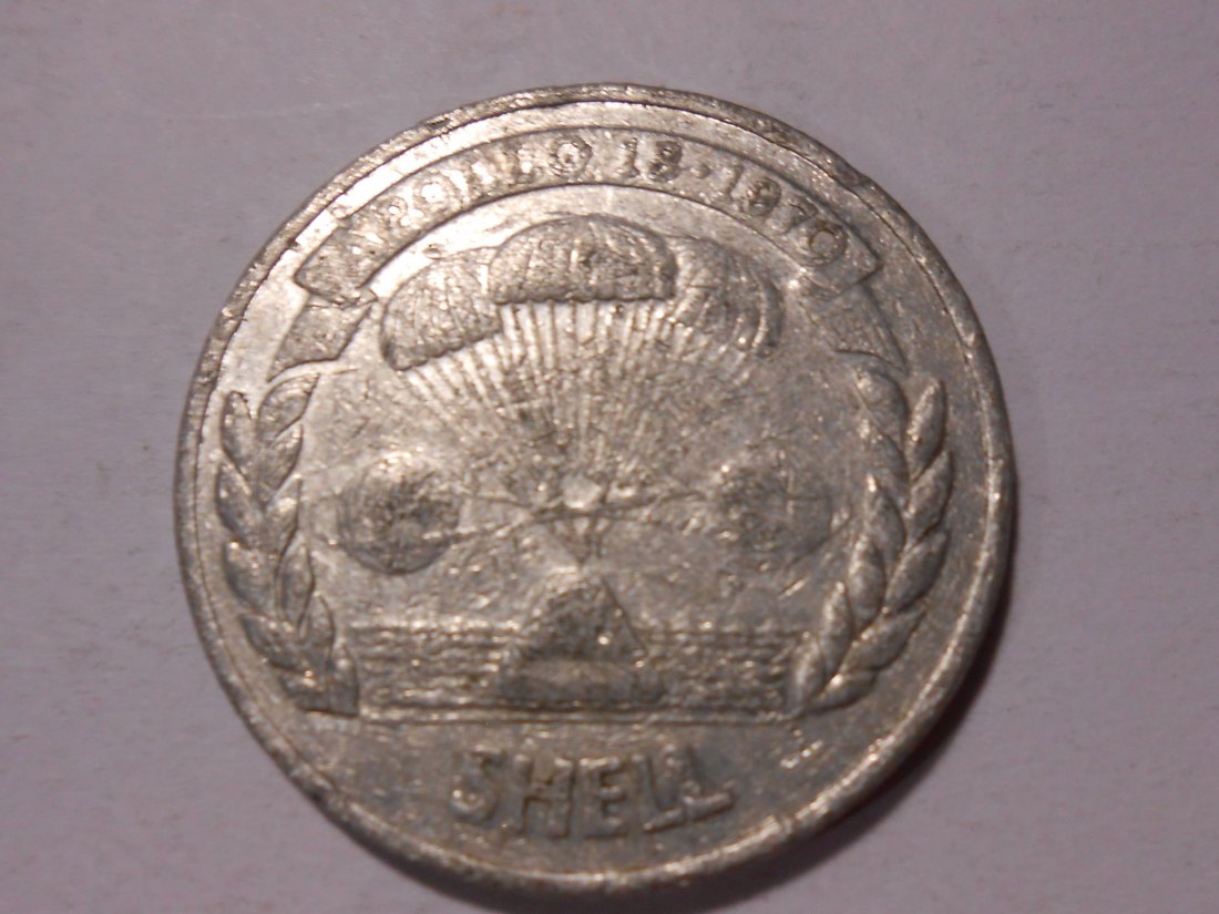  #MED35 Token: Shell-Marke 1970 zu Flug & Rückkehr der Apollo 13 Mission   