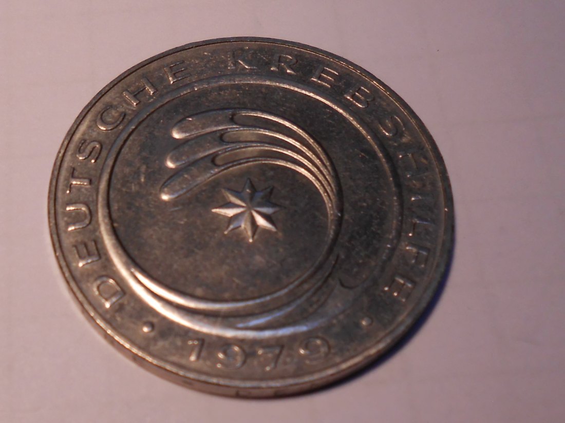  #MED40 Medaille, Deutsche Krebshilfe 1979   