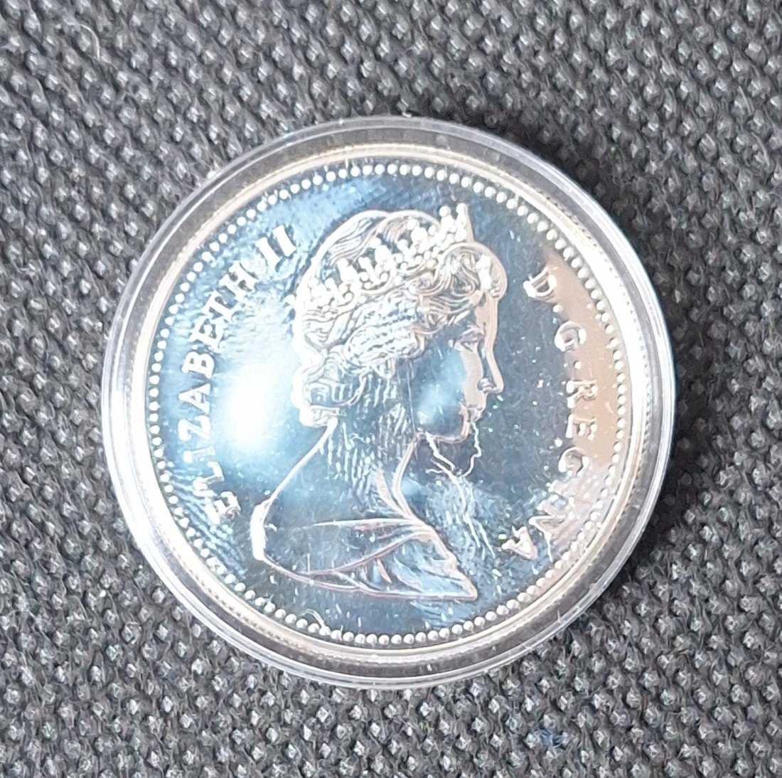  Canada Silber Gedenkmünze 1 Dollar 1989 Mackenzie River, Feingewicht 11,6 Gramm Silber   