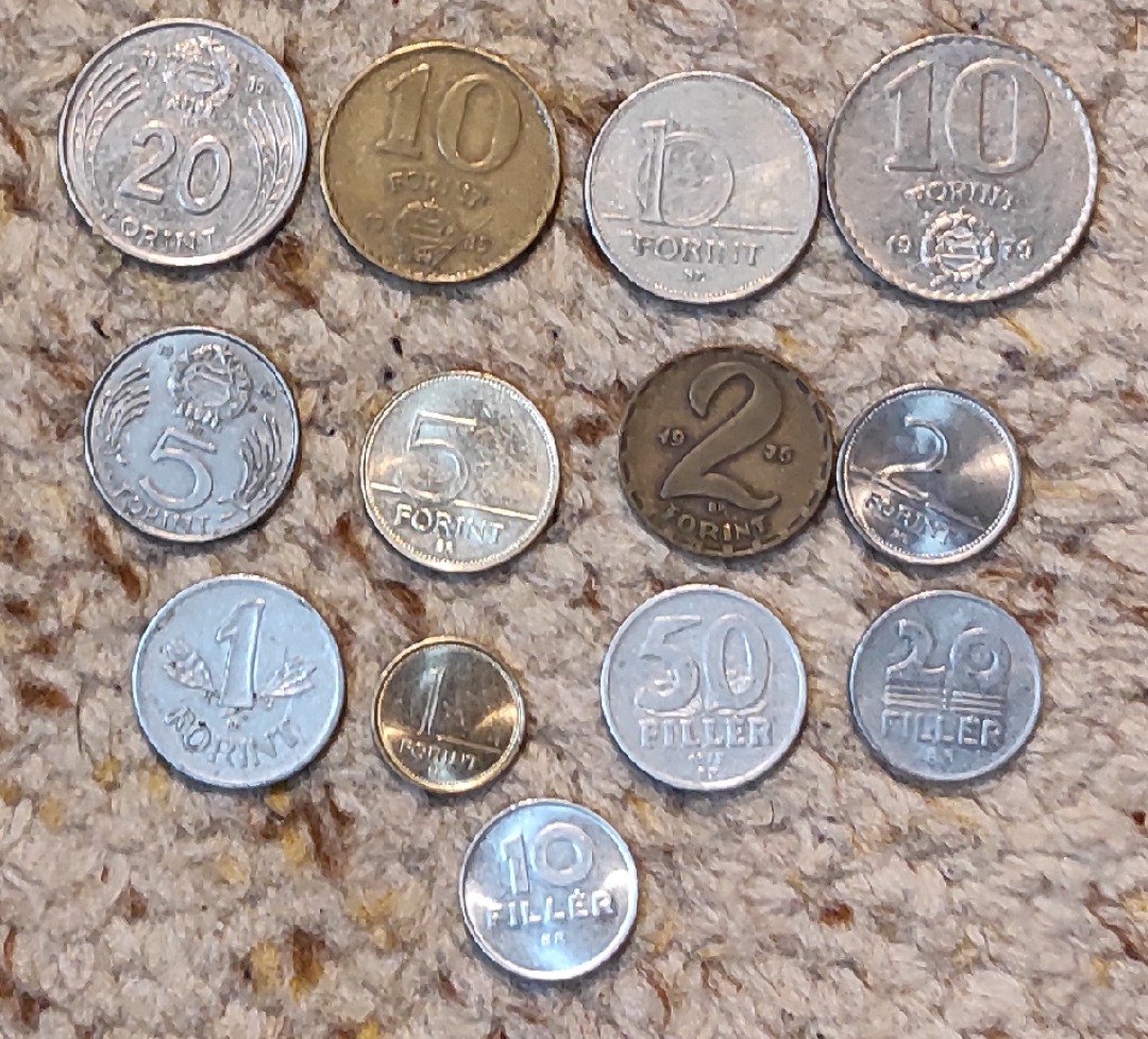  Set 073: Ungarn Münzlot mit 13 verschiedenen Münzen   