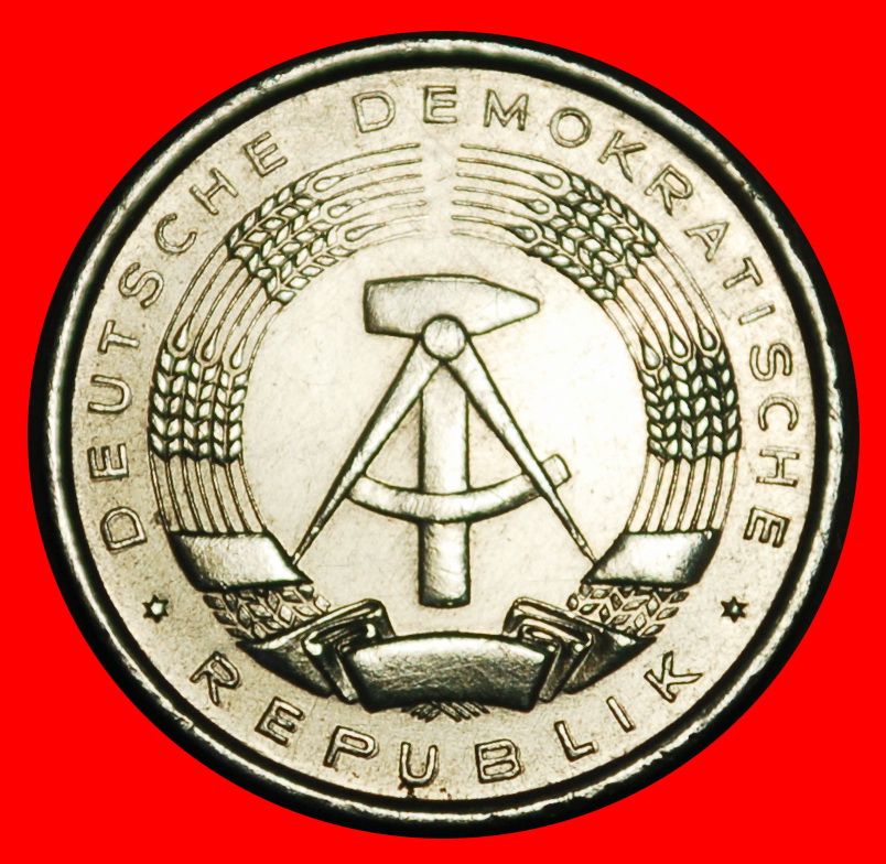  Ⰺ HAMMER AND COMPASS (1960-1990):COMMUNIST GERMANY★1 PFENNIG 1960A! DIES I A★LOW START ★ NO RESERVE!   