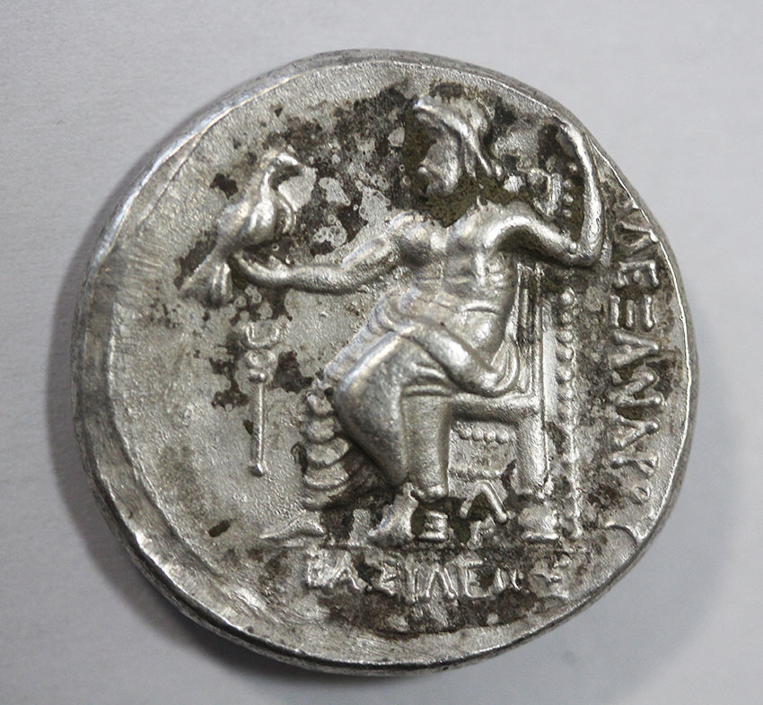  ALEXANDER III der Große 336-323 ,AR Tetradrachm, 16,71g. Nachprägung   