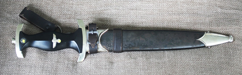 SS Dienstdolch M33, mit seltener Widmung „In herzlicher Kameradschaft H.Himmler“