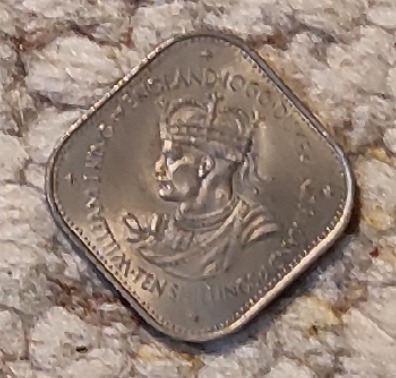  Guernsey 10 Schillinge 1966   