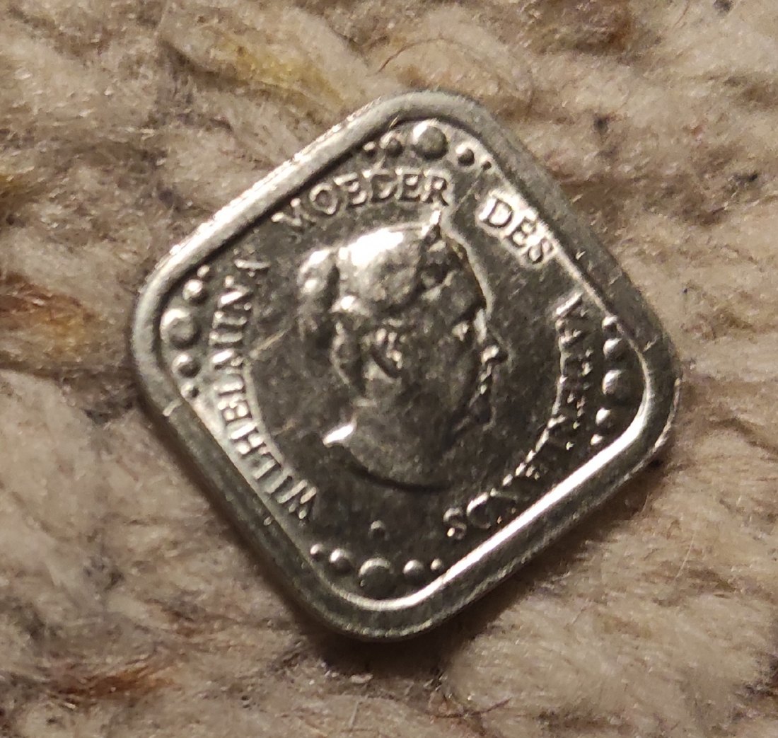  z34: Niederlande 5 Cents Fantasie-Geld 1980   