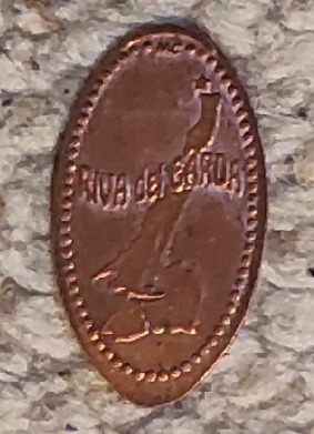  Elongated Coin Riva del Garda   