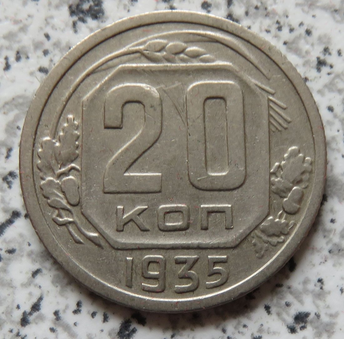 Sowjetunion 20 Kopeken 1935   