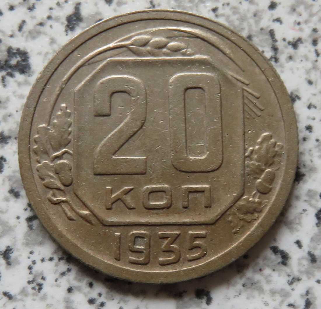  Sowjetunion 20 Kopeken 1935   