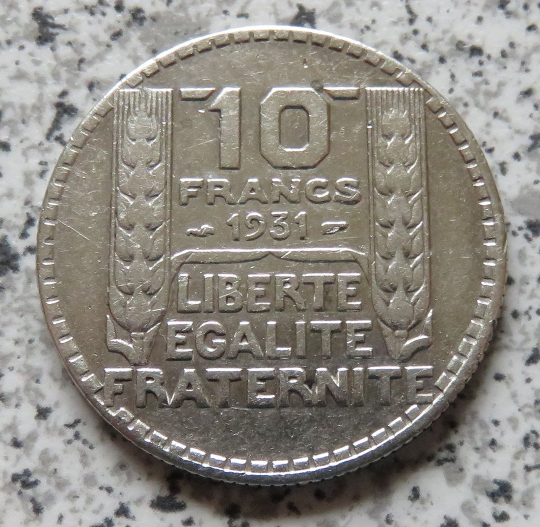  Frankreich 10 Francs 1931   